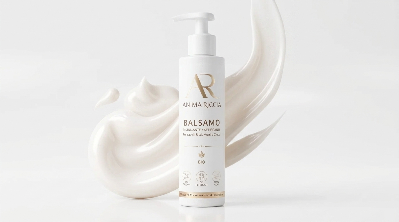 balsamo districante setificante capelli ricci Anima Riccia